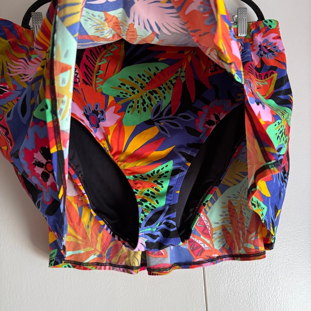 Bleu by Rod Beattie Women’s Night Safari Skirted Swim Bottoms Size 20W - Picture 12 of 14